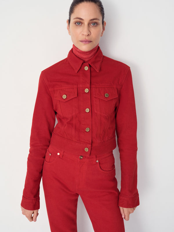 Gabriela Hearst Aldona Knit Turtleneck In Antelope Orange Cashmere Silk With Hemp