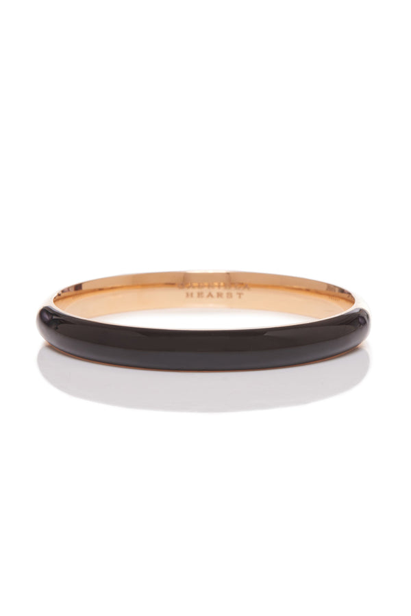gabriela hearst Bangle in 18K Rose Gold & Vitreous Black Enamel