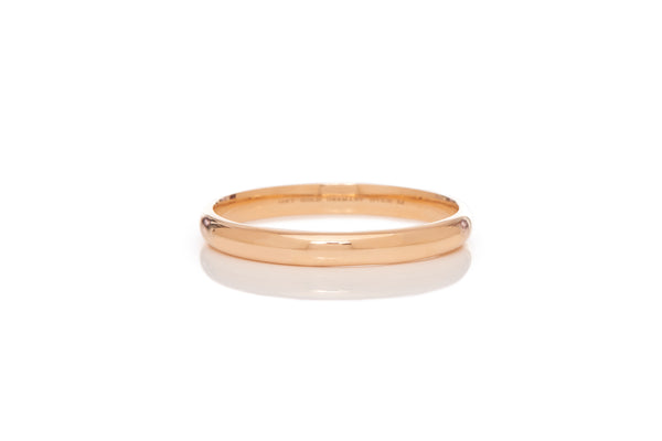 Gabriela Hearst Bangle In 18K Rose Gold & Vitreous Blue Enamel