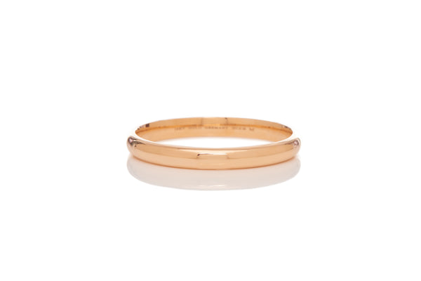 Gabriela Hearst Bangle In 18K Rose Gold & Vitreous Brown Enamel
