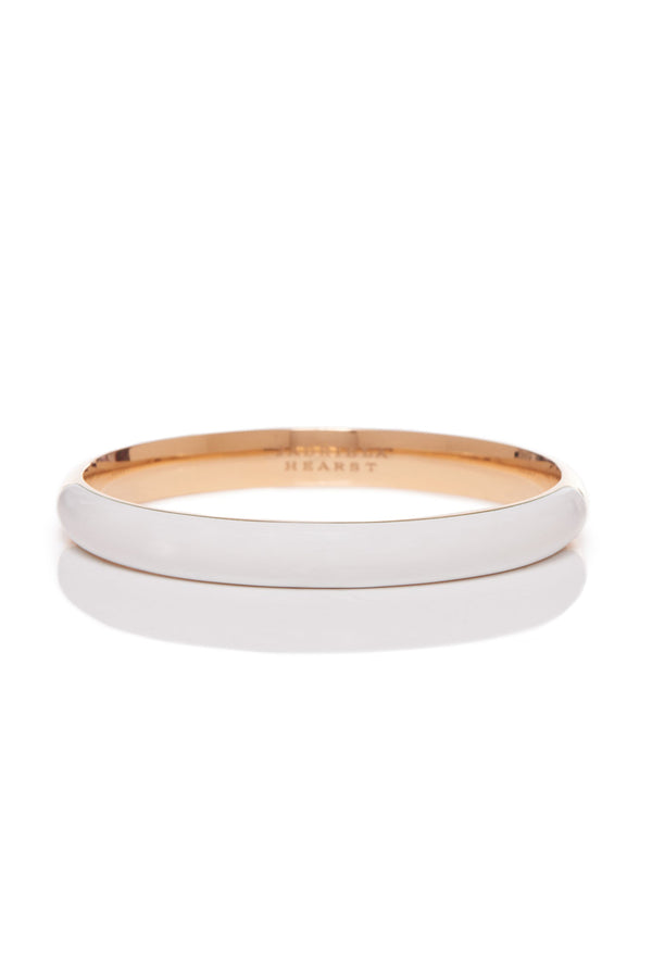 Gabriela Hearst Bangle In 18K Rose Gold & Vitreous Ivory Enamel