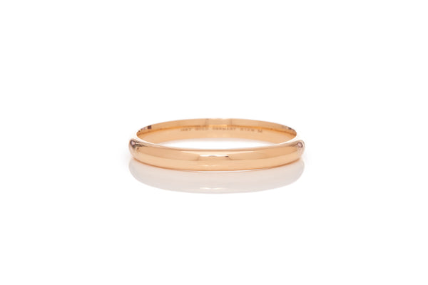 Gabriela Hearst Bangle In 18K Rose Gold & Vitreous Red Enamel