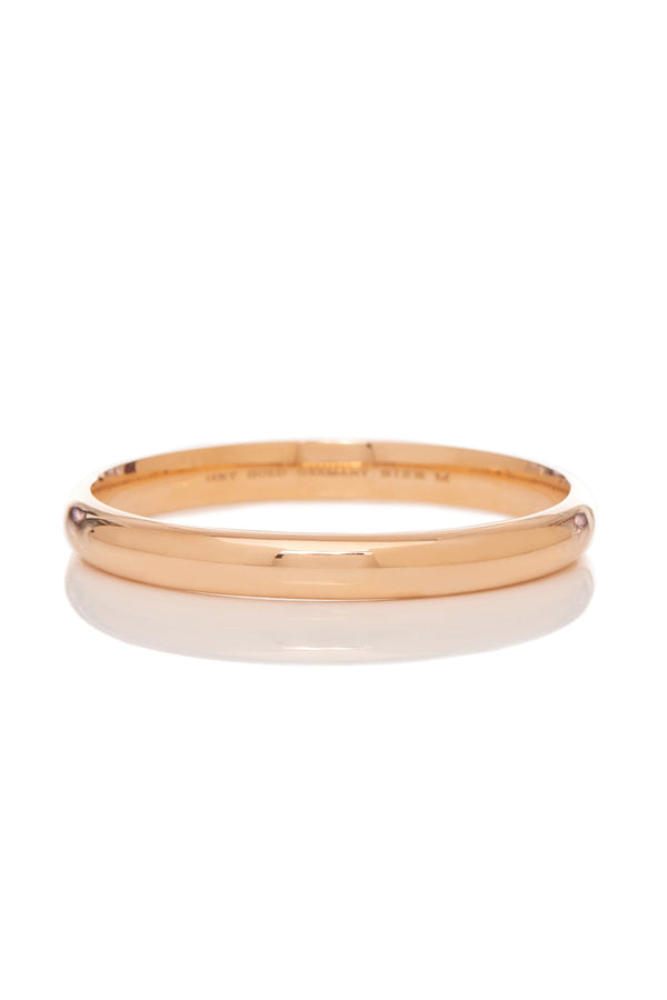 Gabriela Hearst Bangle In 18K Rose Gold & Vitreous Yellow Enamel