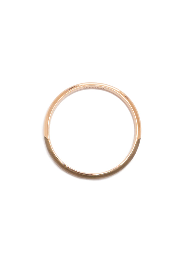 Gabriela Hearst Bangle In 18K Rose Gold & Vitreous Yellow Enamel