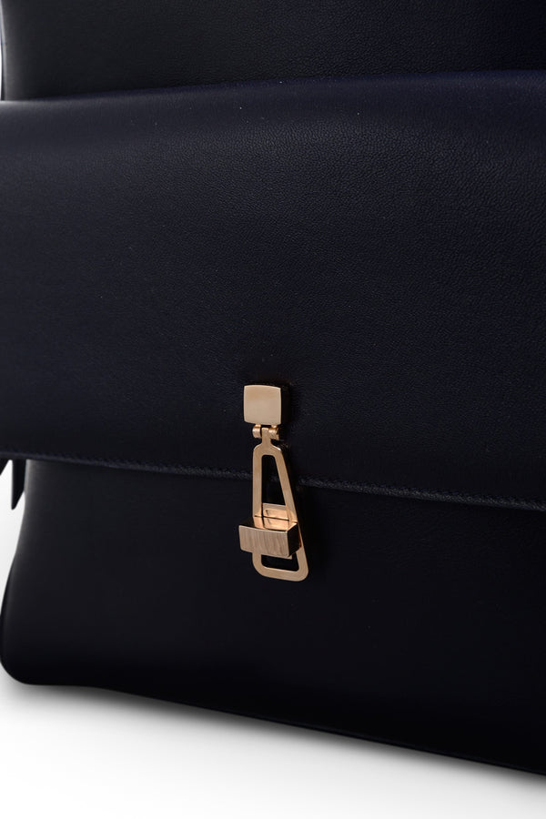 Gabriela Hearst Billie Backpack In Navy Nappa Leather