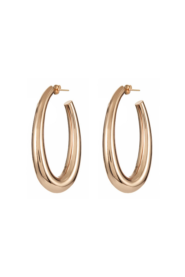 Gabriela Hearst Blown Large Drop Earrings In 18K Rose Gold