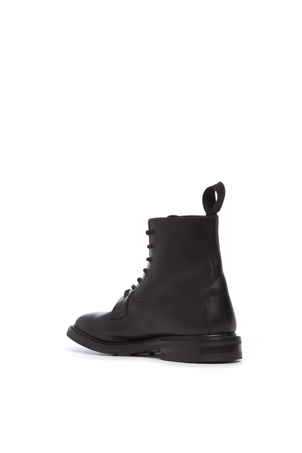 Gabriela Hearst Calvert Military Boot In Black Leather