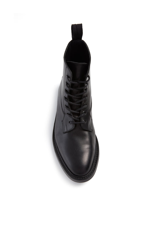 Gabriela Hearst Calvert Military Boot In Black Leather