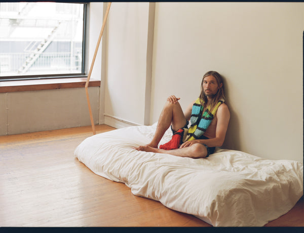 Gabriela Hearst Cerayon Knit Scarf In Multi Welfat Cashmere