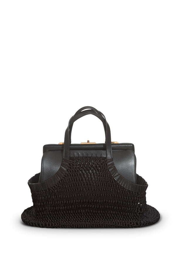 gabriela hearst Chapman Bag With Silk Mesh Carryall