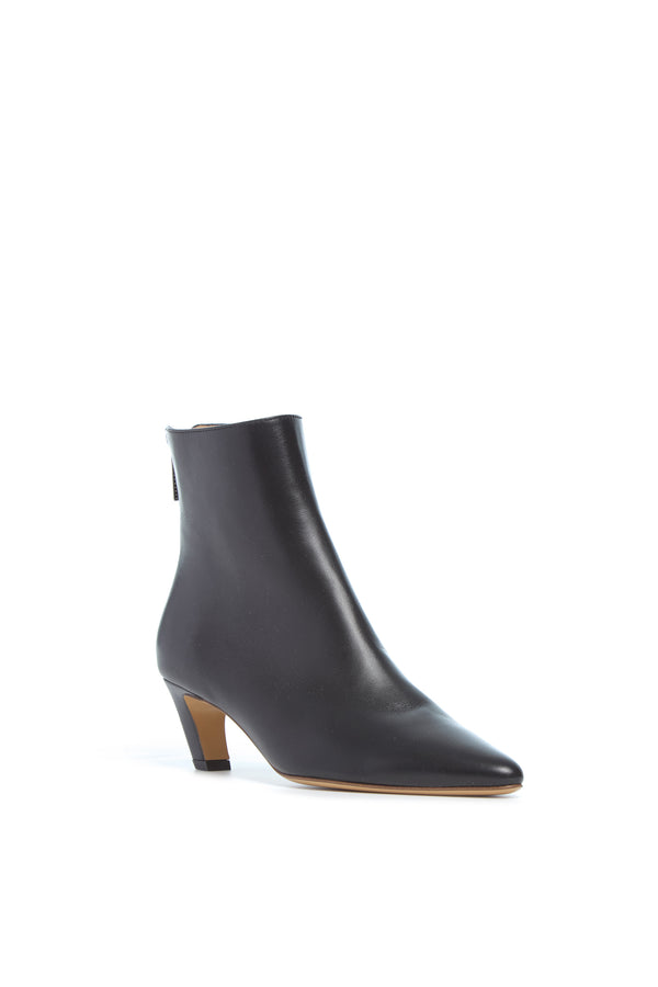 Gabriela Hearst Clayton Ankle Boot In Black Leather