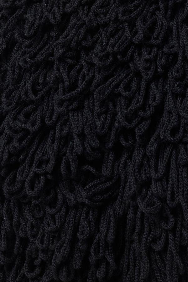 Gabriela Hearst Corus Knit Maxi Dress In Black Cashmere Silk