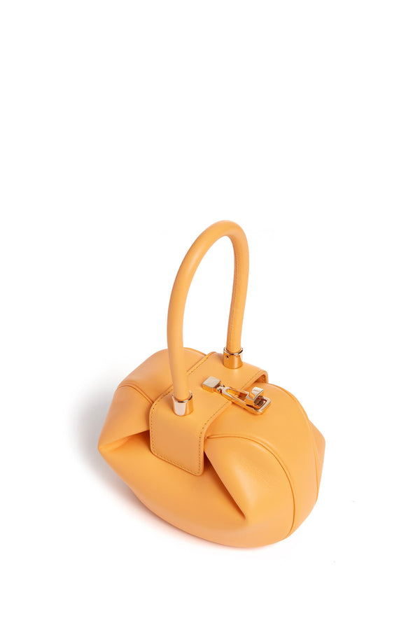 Gabriela Hearst Demi Bag In Fluorescent Orange Nappa Leather