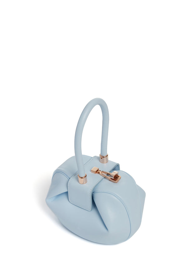 Gabriela Hearst Demi Bag In Light Blue Nappa Leather