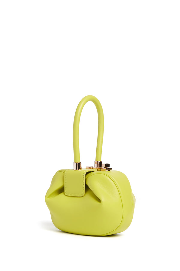 gabriela hearst Demi Bag in Lime Adamite Nappa Leather