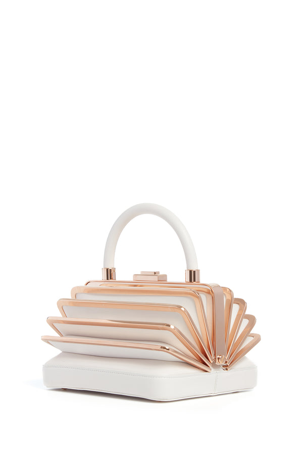 gabriela hearst Diana Midas Bag in Ivory Nappa Leather