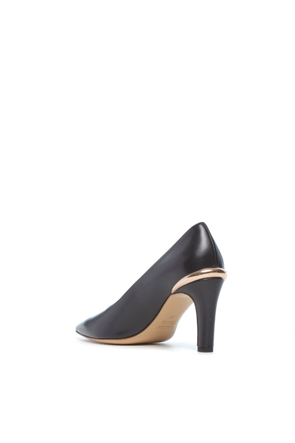 Gabriela Hearst Edwina High Heel Stiletto Pump In Black Leather