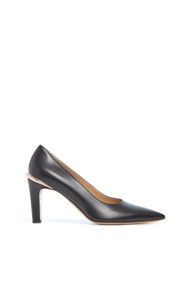 gabriela hearst Edwina High Heel Stiletto Pump in Black Leather