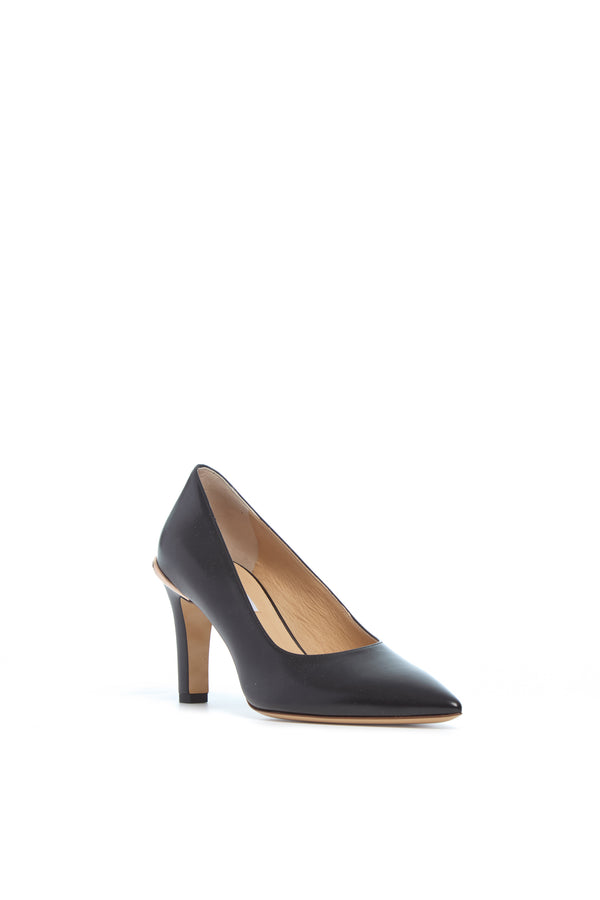 Gabriela Hearst Edwina High Heel Stiletto Pump In Black Nappa Leather