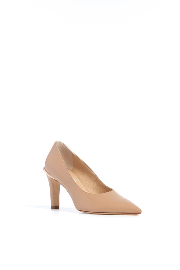 Gabriela Hearst Edwina High Heel Stiletto Pump In Nude Nappa Leather