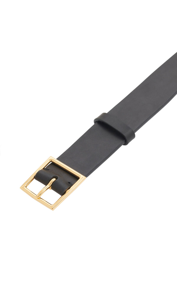 Gabriela Hearst Adler Belt In Black Leather