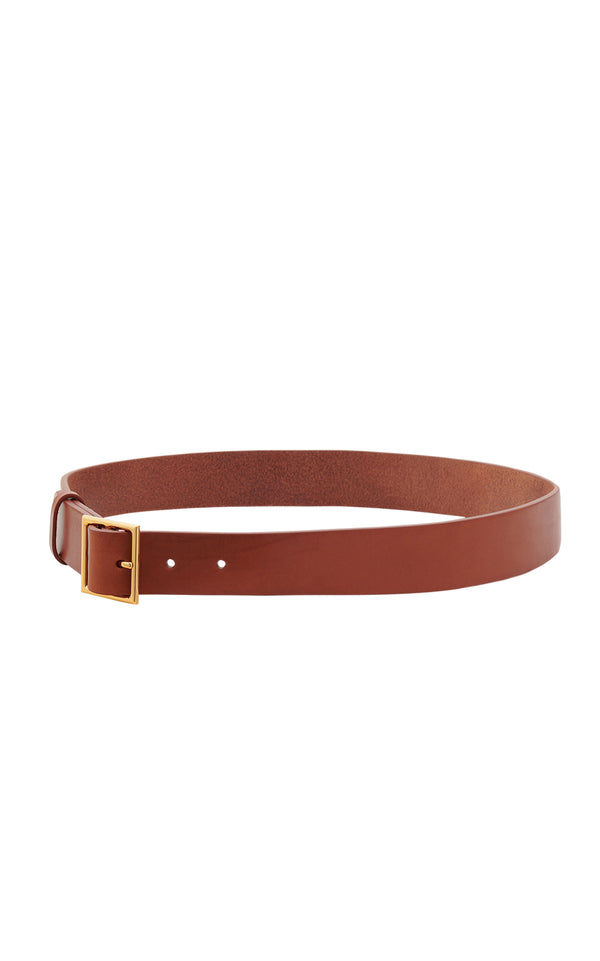 Gabriela Hearst Adler Belt In Cognac Leather