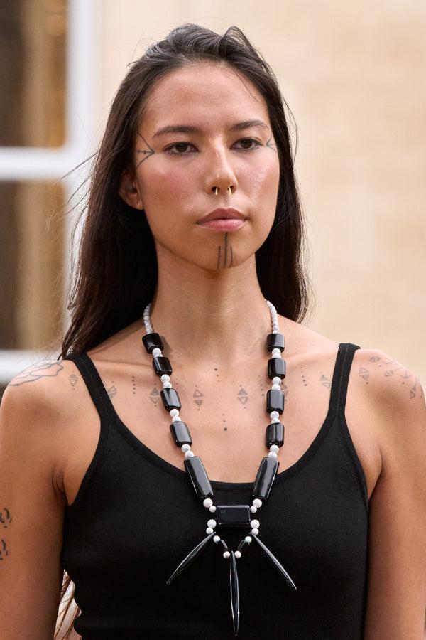 Gabriela Hearst Anjea Knit Body In Black Silk