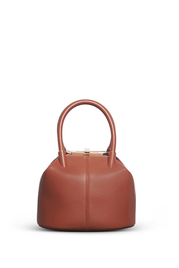 Gabriela Hearst Baez Bag In Cognac Nappa Leather