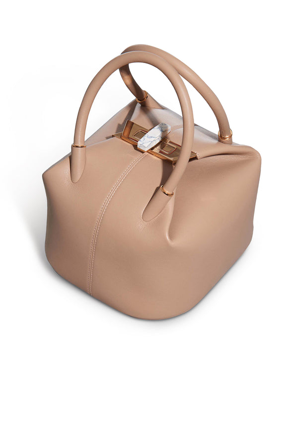 Gabriela Hearst Baez Bag In Nude Nappa Leather