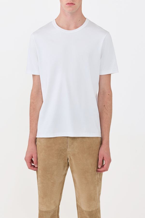 Gabriela Hearst Bandeira T-Shirt Ivory Cashmere