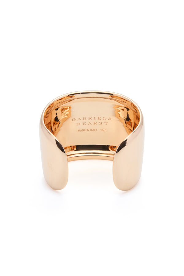 Gabriela Hearst Cuff Bracelet In 18K Rose Gold