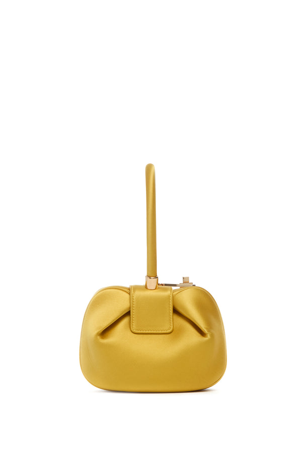 Gabriela Hearst Demi Bag In Amber Satin