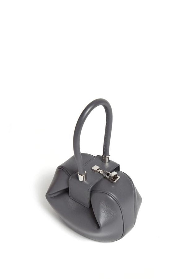 Gabriela Hearst Demi Bag In Charcoal Nappa Leather