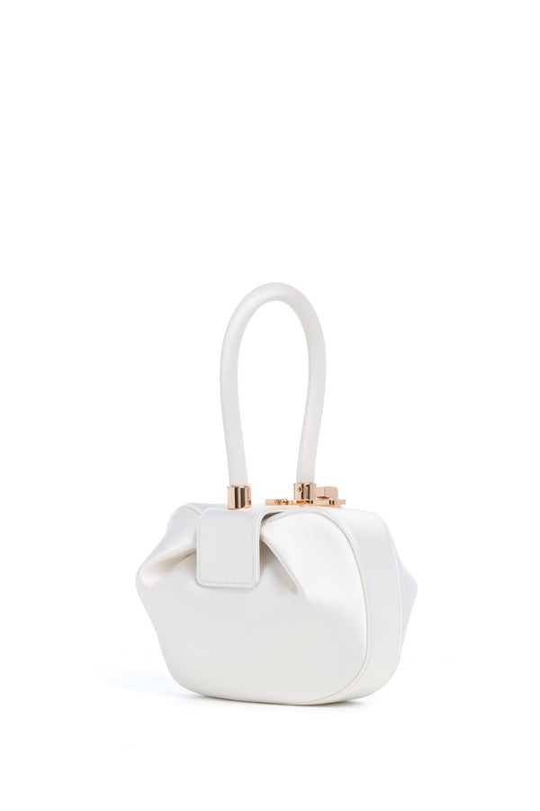 Gabriela Hearst Demi Bag In Ivory Satin