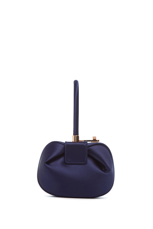 Gabriela Hearst Demi Bag In Sapphire Satin