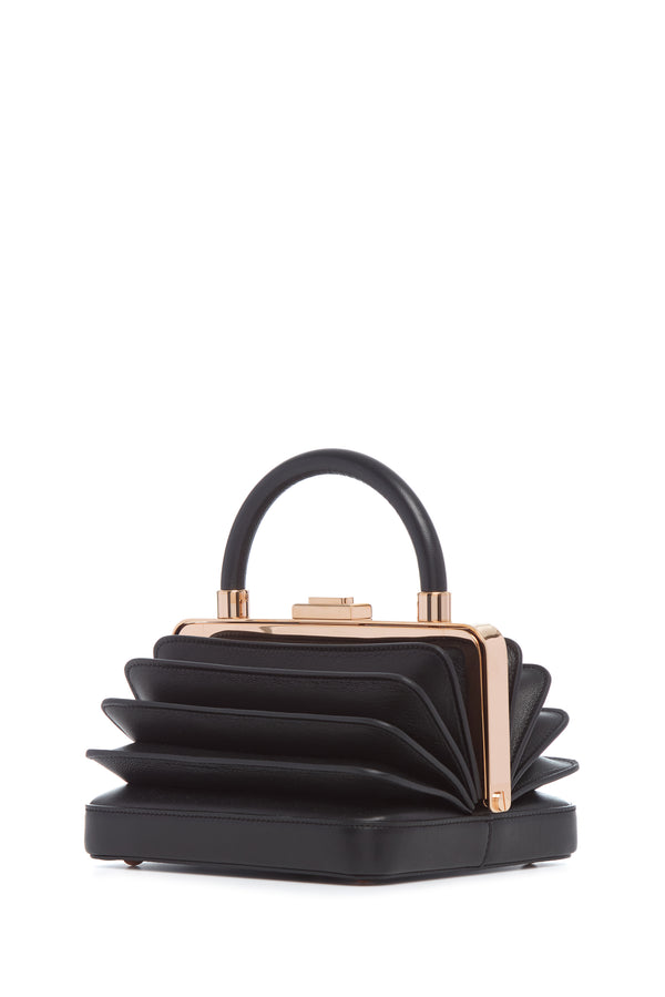 gabriela hearst Diana Bag in Black Nappa Leather