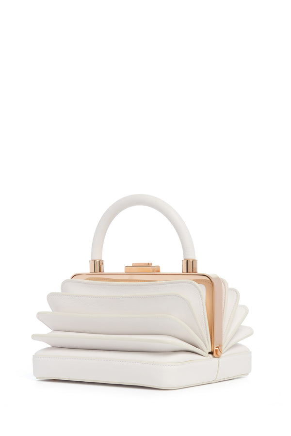 gabriela hearst Diana Bag in Ivory Nappa Leather