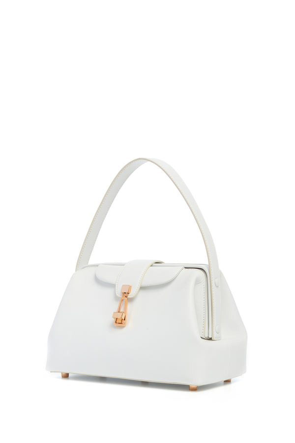 Gabriela Hearst Golda Bag In Ivory Leather