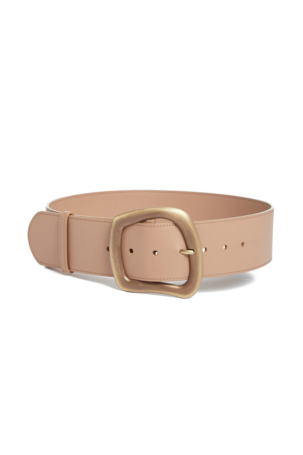 gabriela hearst Large Simone Belt in Nude Leather