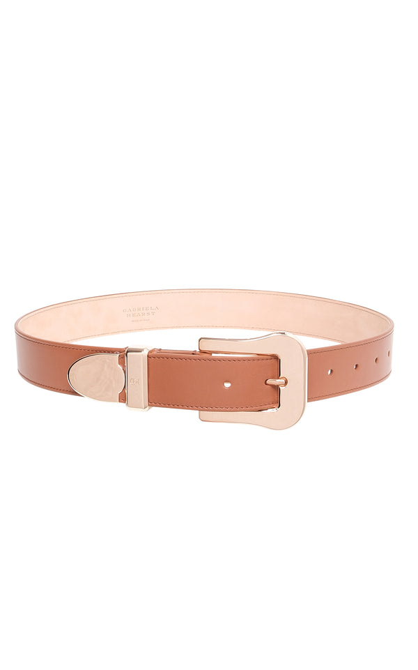gabriela hearst Maireed Belt in Cognac Leather