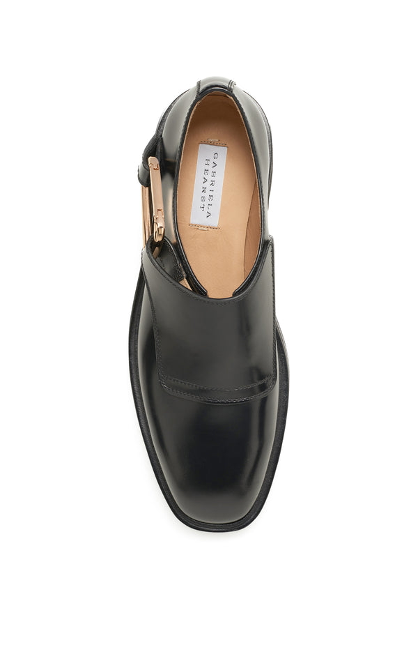 Gabriela Hearst Nash Shoe In Black Leather