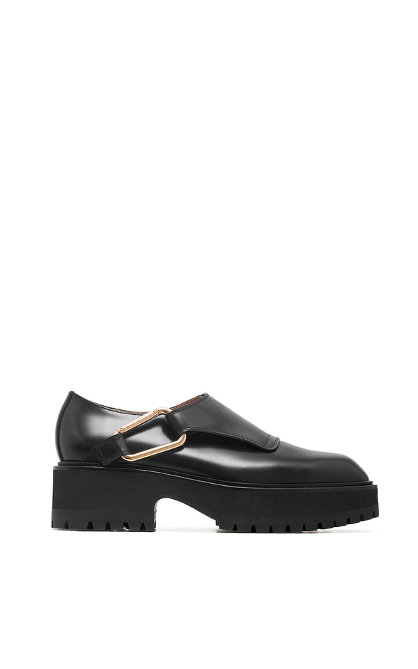 Gabriela Hearst Nash Shoe In Black Leather