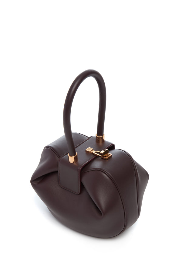 Gabriela Hearst Nina Bag In Bordeaux Nappa Leather