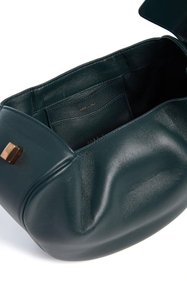 Gabriela Hearst Nina Bag In Green Nappa Leather