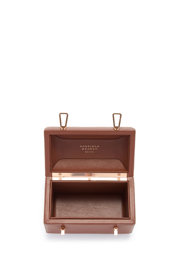 Gabriela Hearst Patsy Bag In Cognac Nappa Leather