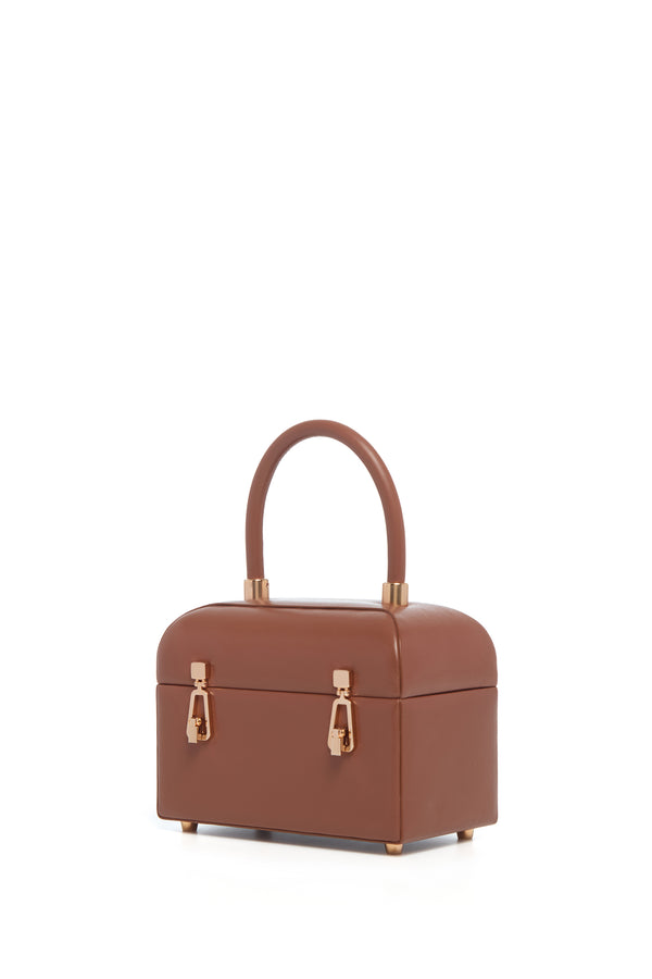 gabriela hearst Patsy Bag in Cognac Nappa Leather