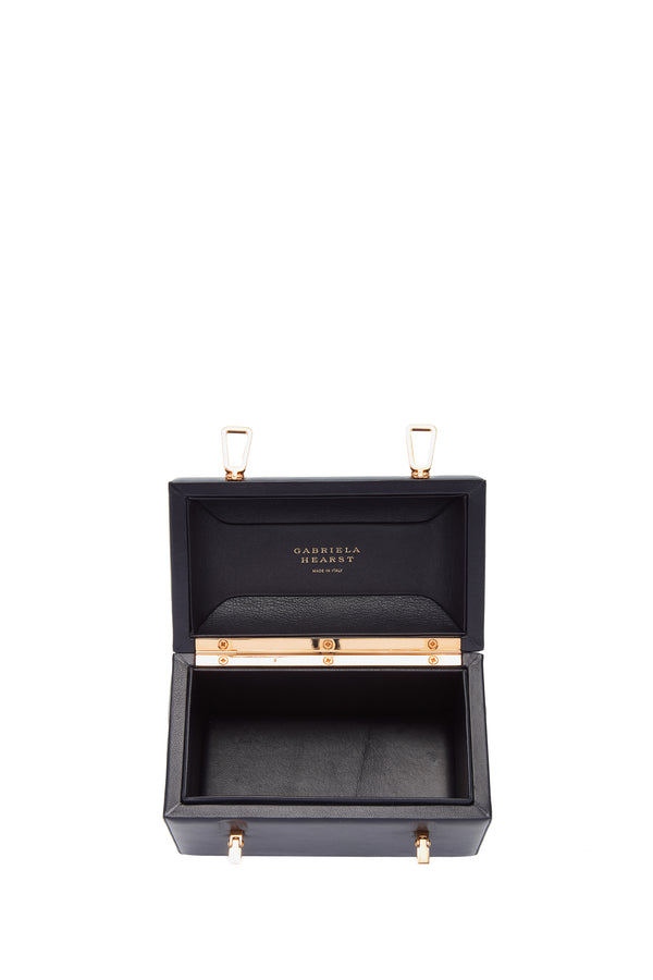 Gabriela Hearst Patsy Bag In Navy Nappa Leather