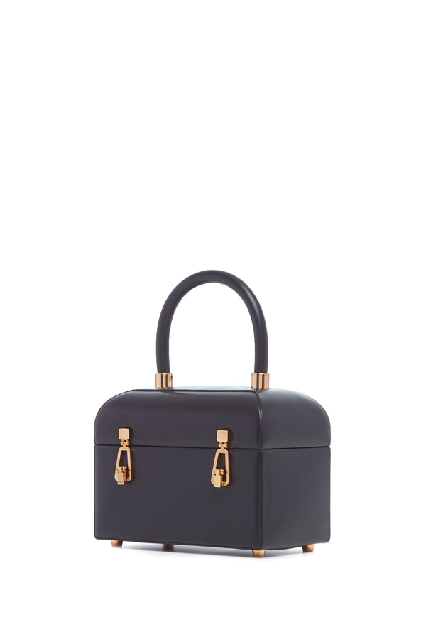 gabriela hearst Patsy Bag in Navy Nappa Leather