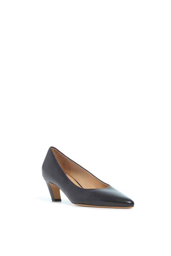 Gabriela Hearst Peggy Pump In Black Nappa Leather