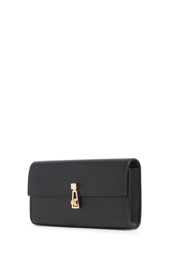 Gabriela Hearst Phone Wallet In Black Leather